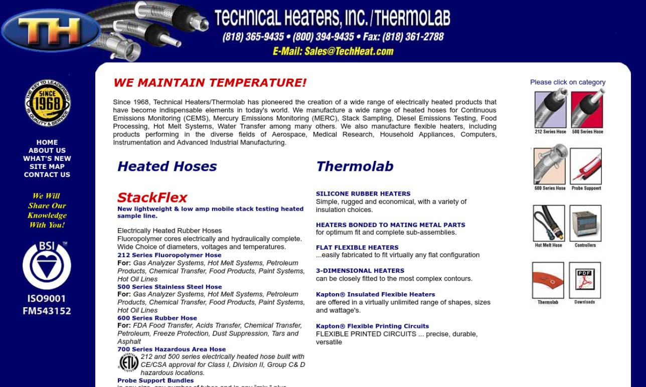 Technical Heaters, Inc./Thermolab