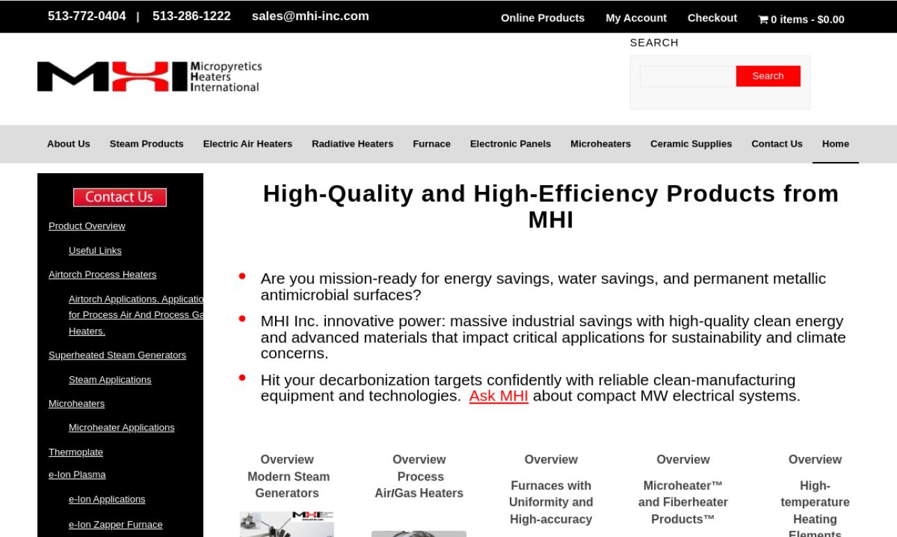 Micropyretics Heaters International