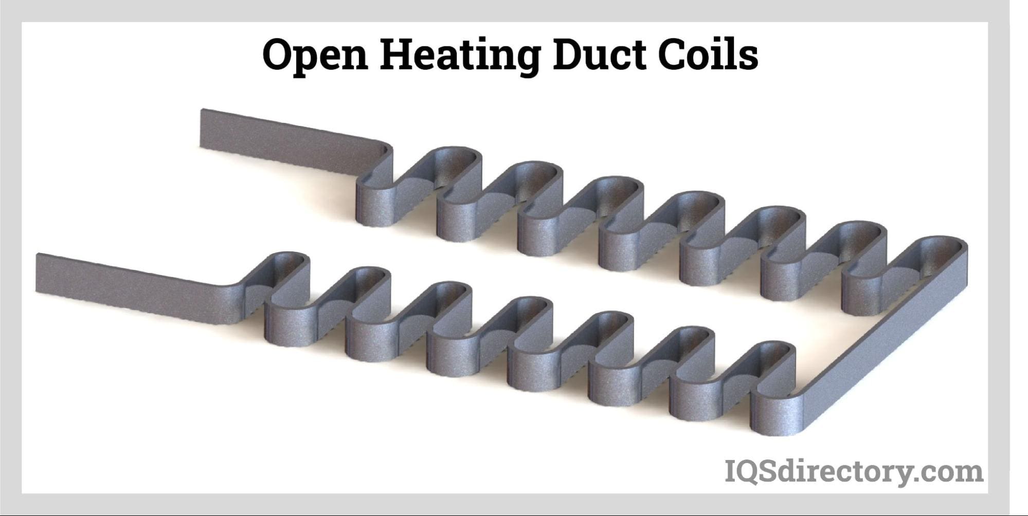 Open Heating Duct Coils